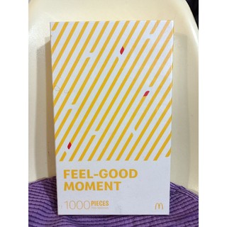 全新現貨未拆封/ 麥當勞 FEEL-GOOD MOMENT 拼圖 1000片 750*500mm