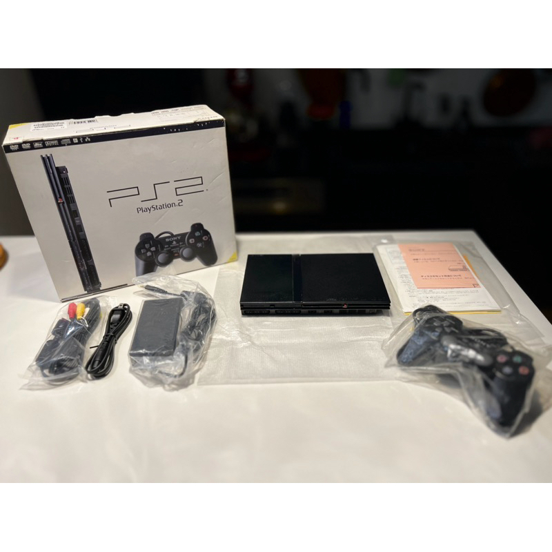 SONY PS2主機 全新未使用 SCPH-70000CB 日版 收藏品