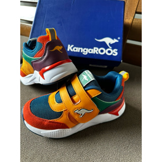 (全新)KangaROOS 美國袋鼠 減壓記憶鞋墊 魔鬼氈 兒童運動鞋
