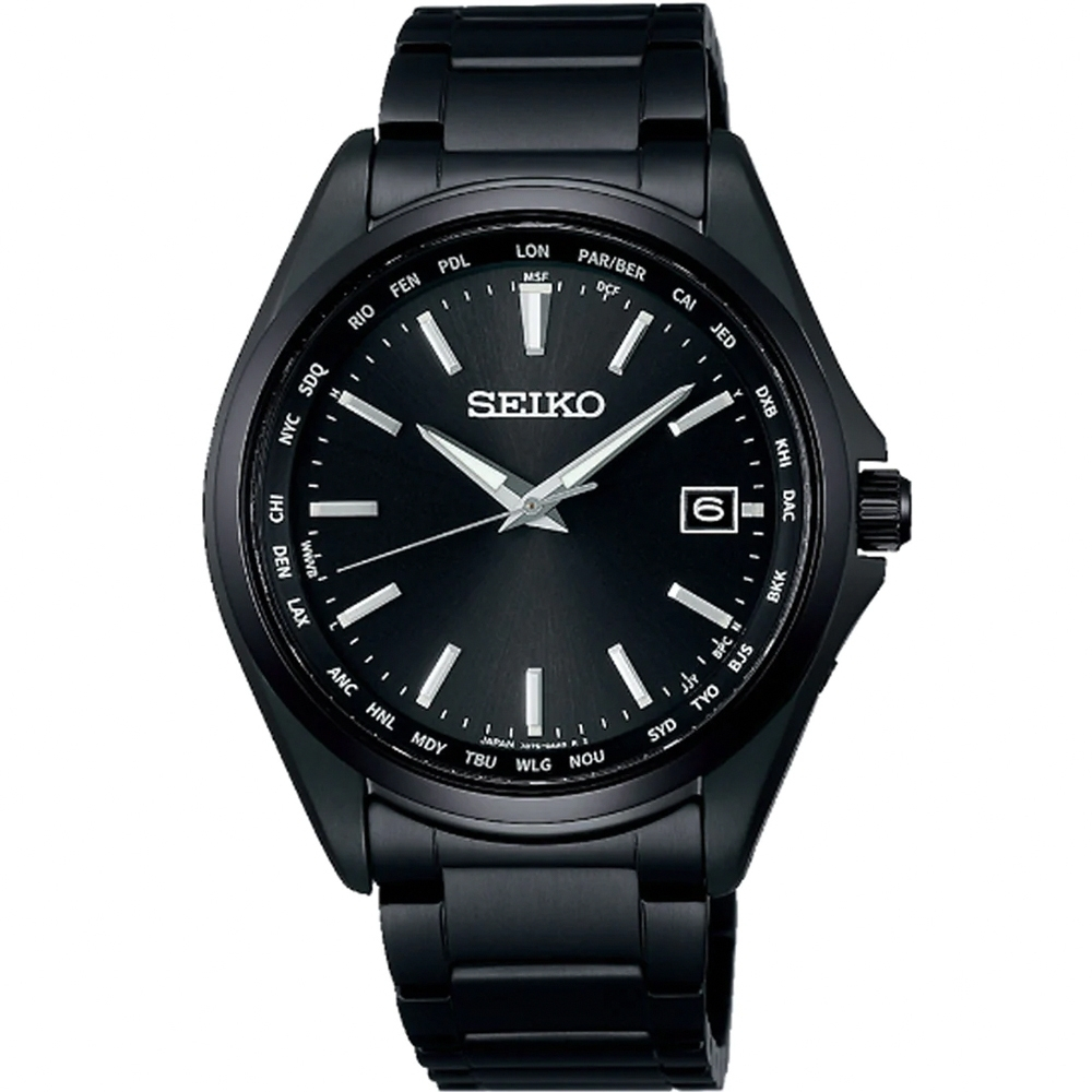 ∣聊聊可議∣SEIKO 精工 SPIRIT 太陽能鈦金屬電波手錶-39.5mm SBTM333J/7B75-0AA0SD