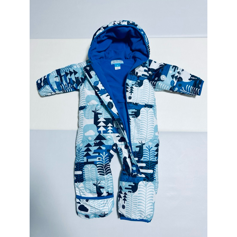 [二手] Columbia 嬰兒雪衣 寶寶雪衣 連身雪衣 防水雪衣 羽絨連身衣 12-18M