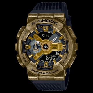 []錶子$行頭[] CASIO 卡西歐 G-SHOCK 蒸氣龐克 復古科幻雙顯腕錶 - (GM-110VG-1A9 )
