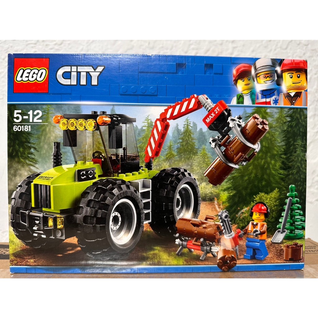 【Meta Toy】LEGO樂高 CITY系列 60181 森林拖拉機 小朋友最愛 禮物