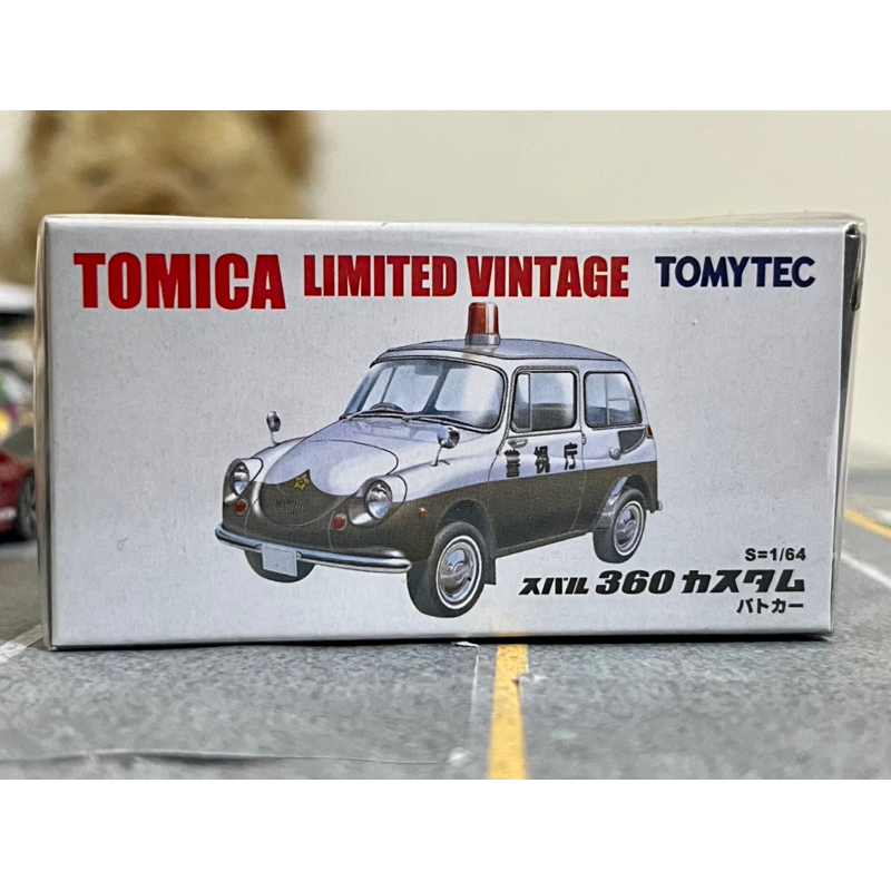 Tomytec Subaru 360 Custom 警車 Tomica limited tlv 速霸陸 1/64 sti