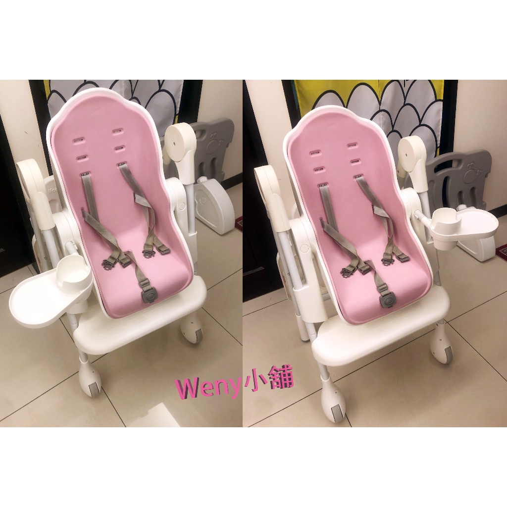 新加坡 Oribel-Cocoon 成長型高腳餐椅 草莓糖粉色 餐椅二手需面交 成長型高腳餐椅專用椅墊近新單獨椅墊可寄送