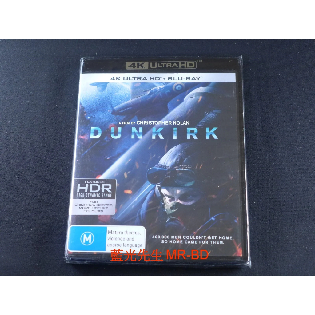 [藍光先生UHD] 敦克爾克大行動 UHD+BD 三碟限定版 Dunkirk