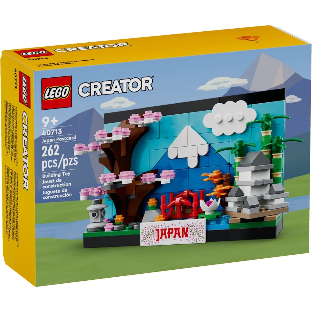 【群樂】盒組 LEGO 40713	Japan Postcard