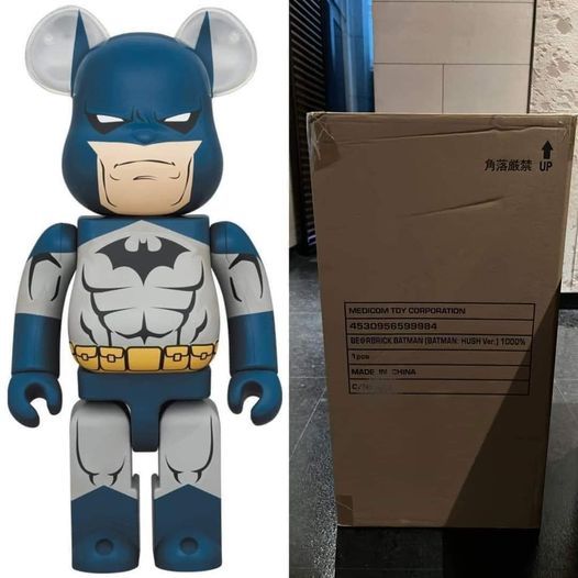 全新未拆 BE@RBRICK BATMAN (BATMAN: HUSH Ver.) 1000% 蝙蝠俠 1000%