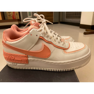NIKE AIR FORCE1 shadow CJ1641 101 蜜桃粉色 二手