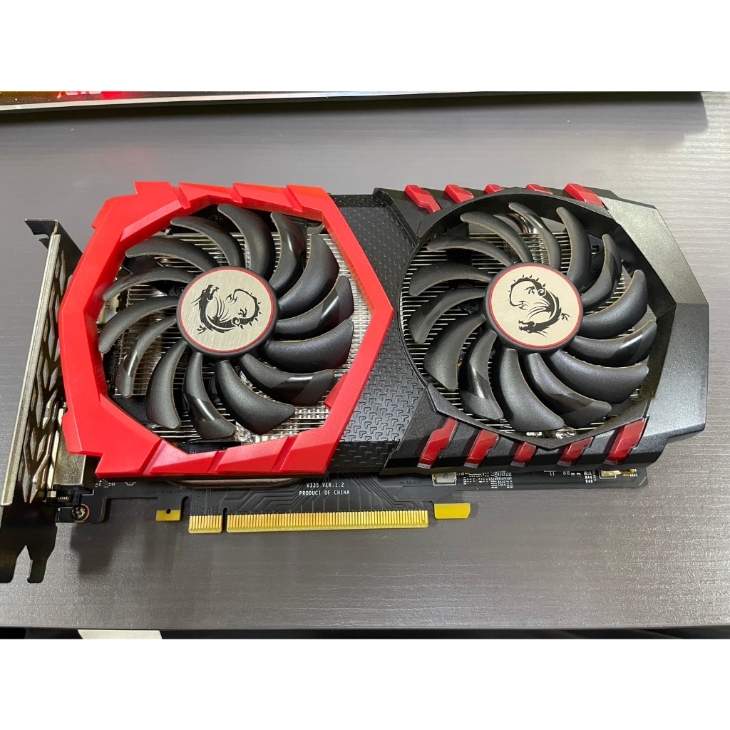 MSI GTX1050TI GAMING X 4G 顯示卡(D19) 二手良品 保固30天 蘆洲可自取📌自取價2750