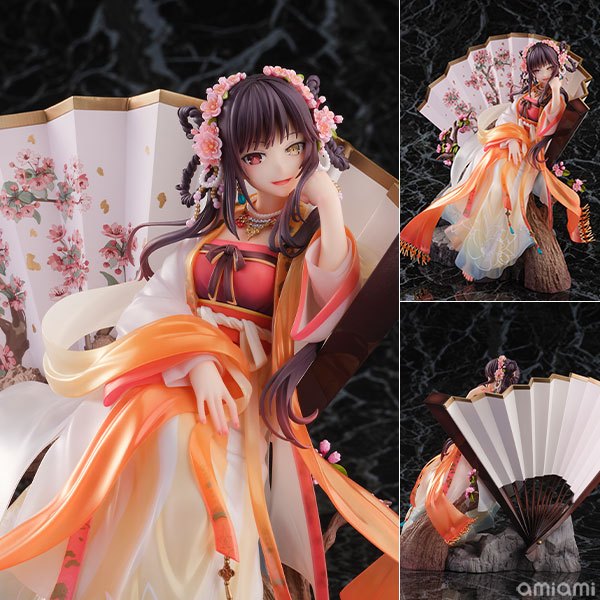 日版 eStream 約會大作戰 時期狂三 漢服 1/7 PVC 完成品