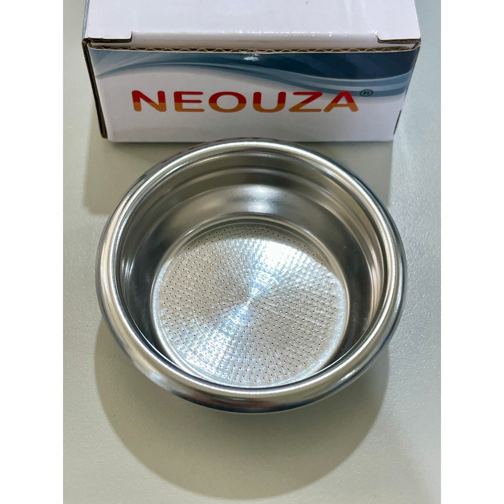 NEOUZA 58mm 雙杯粉碗 義式濃縮咖啡機 304不銹鋼粉碗適用無底把手  產品質量等級:一等品 材質：304食品