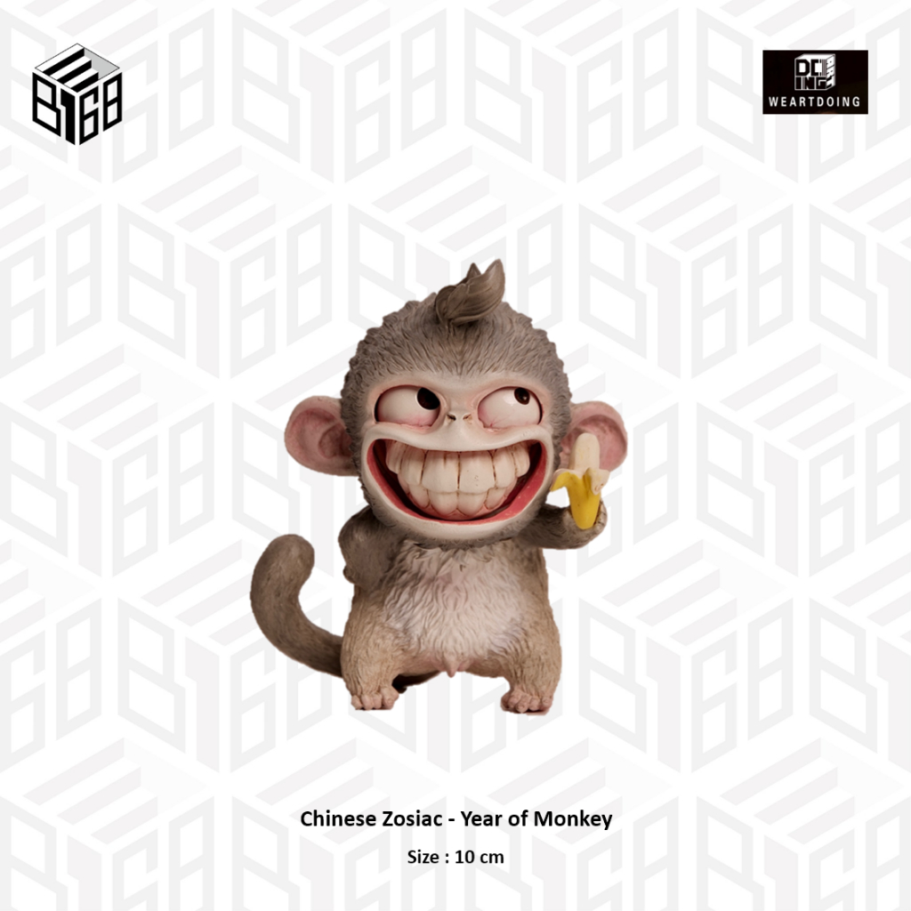 [B168預購] WEARTDOING Chinese Zosiac - Year of Monkey 十二生肖 猴