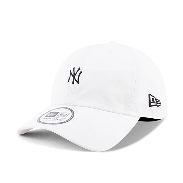 【NEW ERA】CASUAL CLASSIC MLB NY 洋基 白色 小標 軟板 老帽【ANGEL NEW ERA】