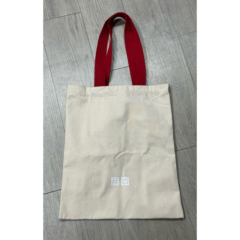 UNIQLO - LifeWear 帆布購物袋／側背包