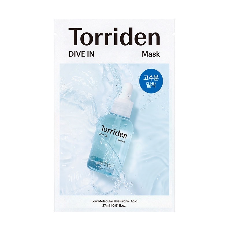Torriden 高保濕玻尿酸面膜 盒/10片