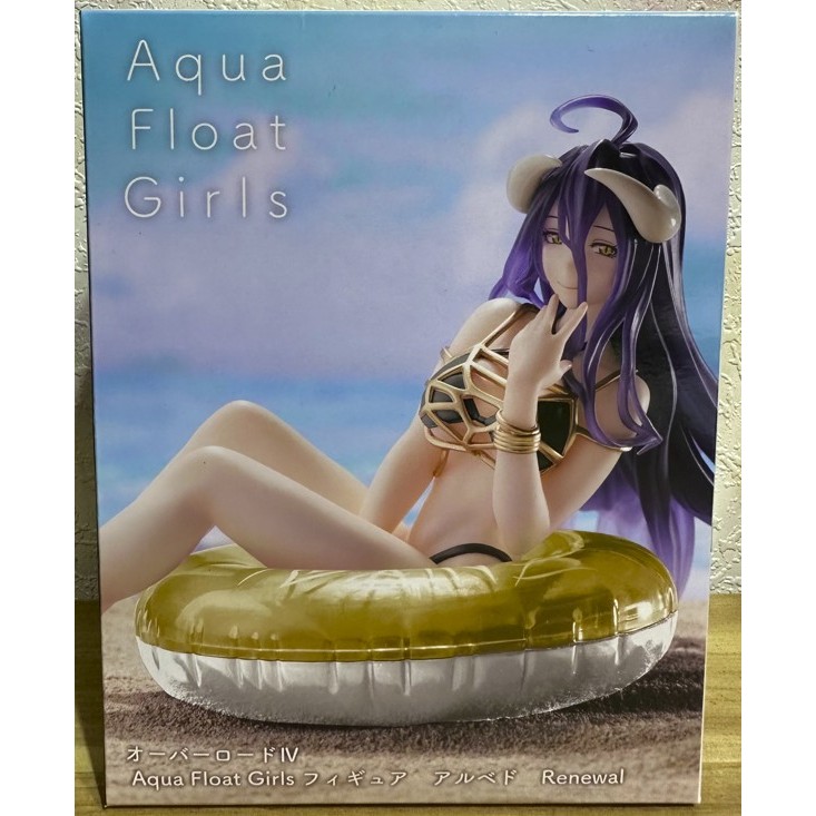 FGS&gt;正版日版 TAITO OVERLORD 雅爾貝德雅兒貝德 Aqua Float Girls 水上漂浮女孩美女公仔