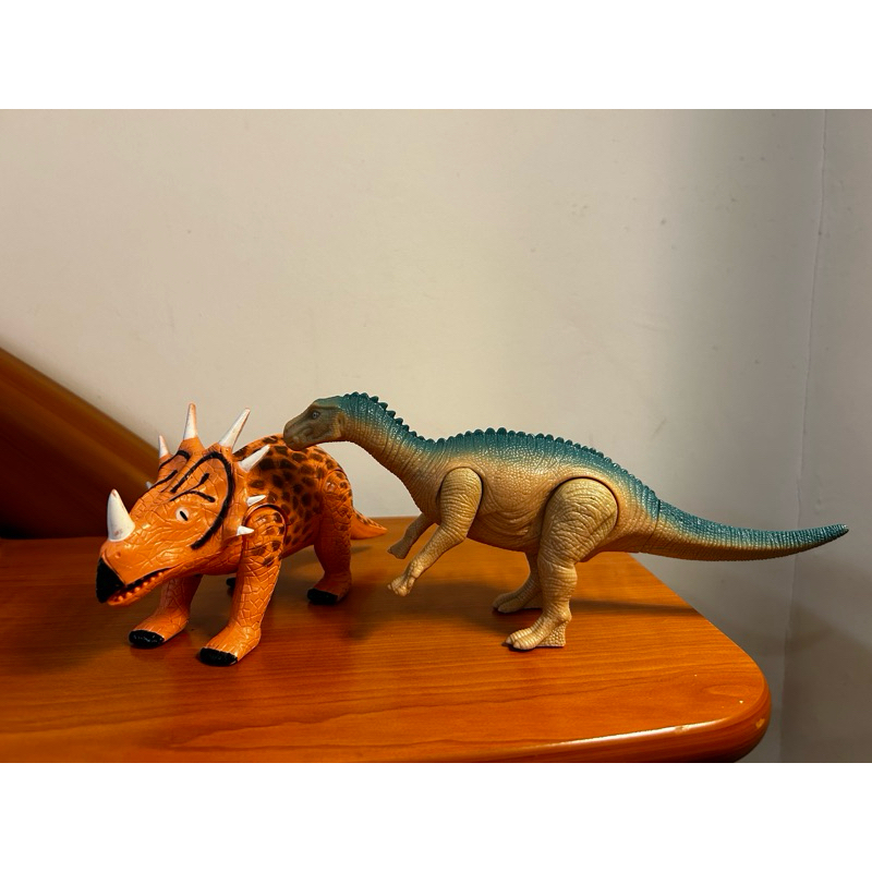 二手 恐龍玩具2隻 恐龍模型