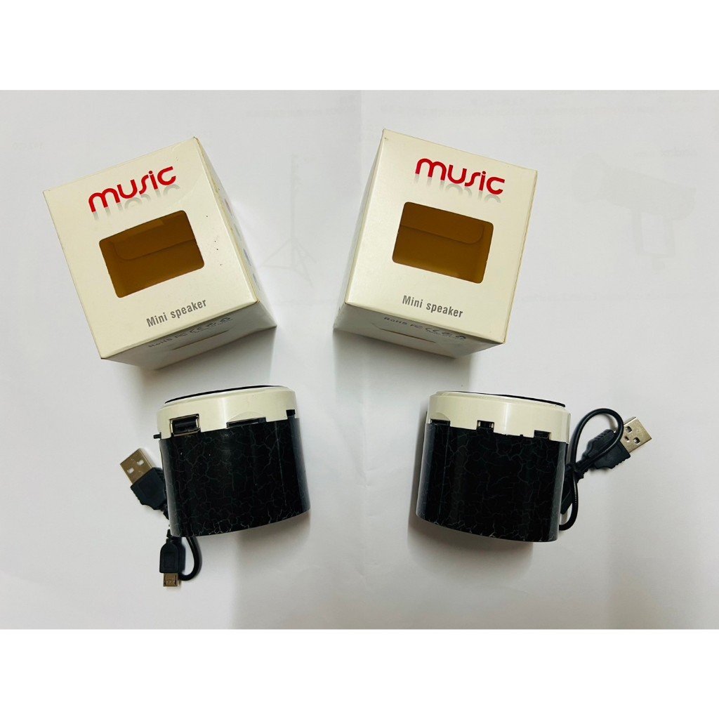 全新 迷你藍芽音響 mini speaker 迷你喇叭 music 黑 MUSIC MINI SPEAKER 藍芽喇叭