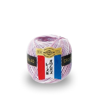 【不含運250元出貨】Olympus奧林巴斯❁金票 ＜MIXED＞10g #40 蕾絲線 多彩