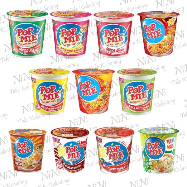 印尼 POP MIE CUP ANEKA RASA 風味杯麵 POPMIE