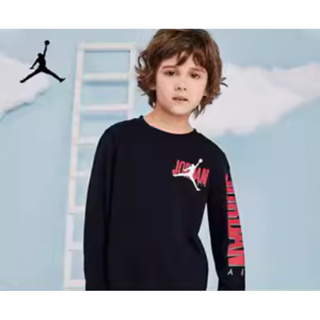 NIKE JORDAN 兒童/大童 長袖T恤 / 上衣 - 140 S號 (二手）