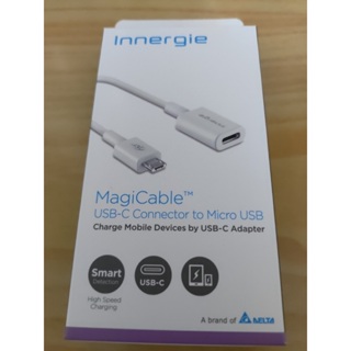Innergie MagiCable USB-C 充電線 對 Micro USB 轉接線 全新未使用