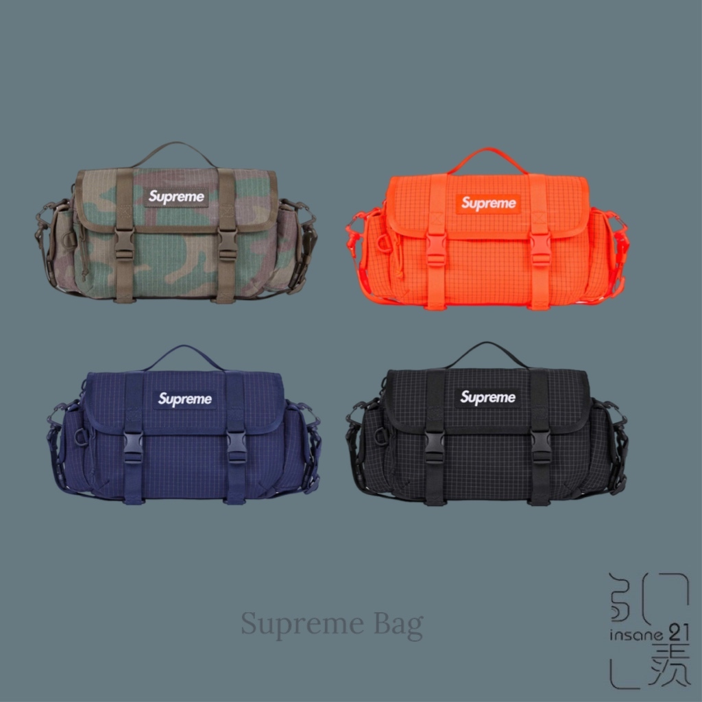 SUPREME MINI DUFFLE BAG 經典LOGO 行李袋 旅行袋 共4色【Insane-21】