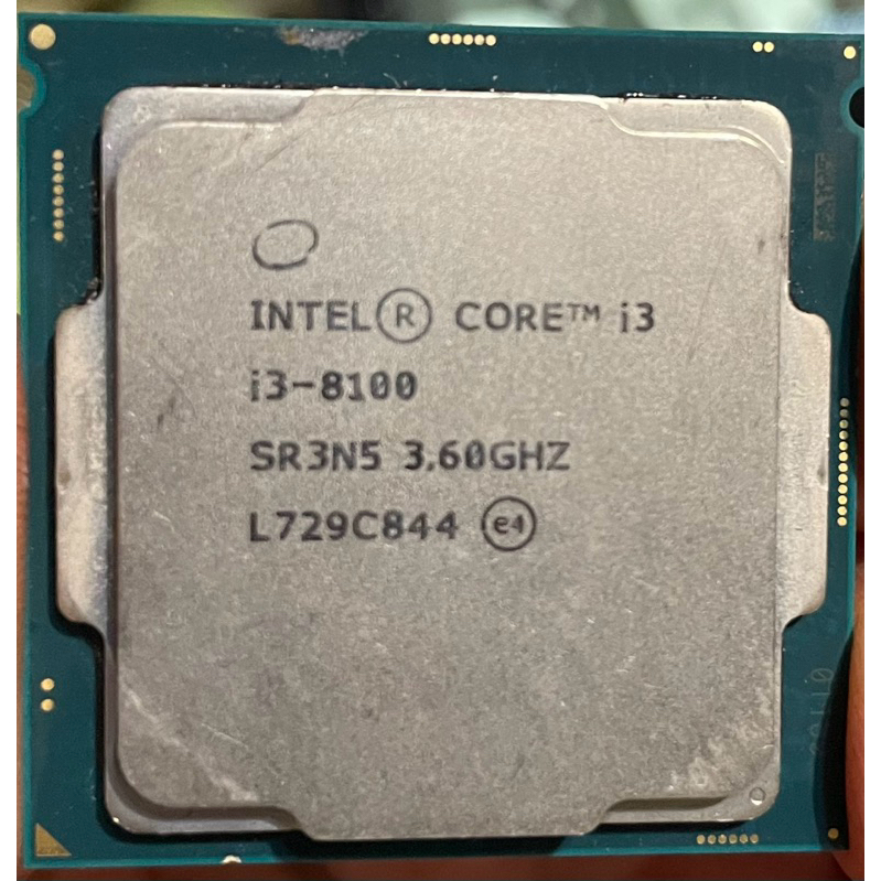 Intel Core i3-8100 3.6G / 6M 4C4T ST3N5 正式版 1151 八代處理器