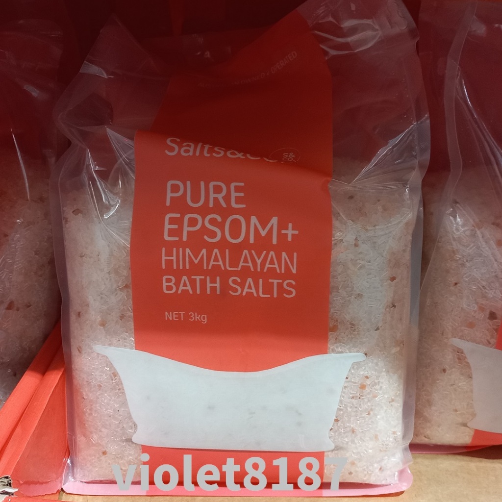 Salts &amp; CO 喜馬拉雅沐浴鹽 3公斤[好市多代購限時優惠~]刷卡