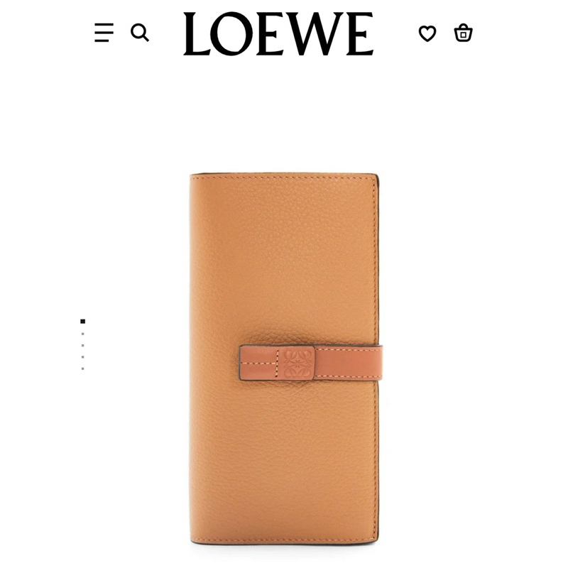 正品-日本專櫃購入二手近全新Loewe長夾