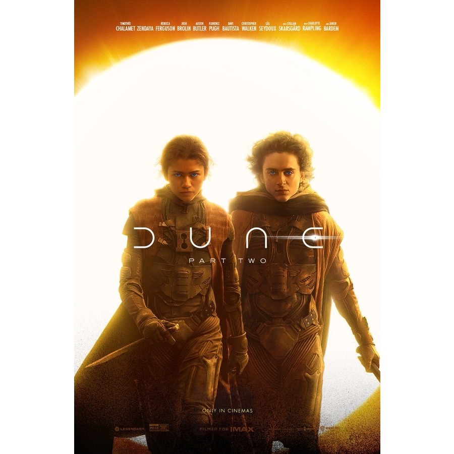 【原版海報】沙丘第二部 Dune: Part Two (2024) 國際預告版2雙面 27x40吋 電影海報收藏