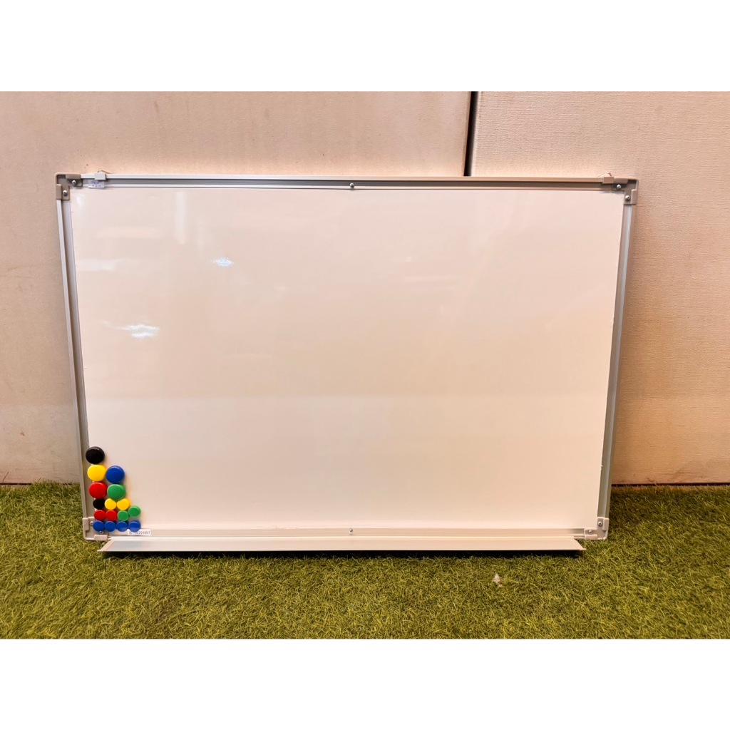 磁性白板 3*2尺 畫畫板 白板 教學板 繪圖板 公告板 備忘板 A6607 晶選二手傢俱