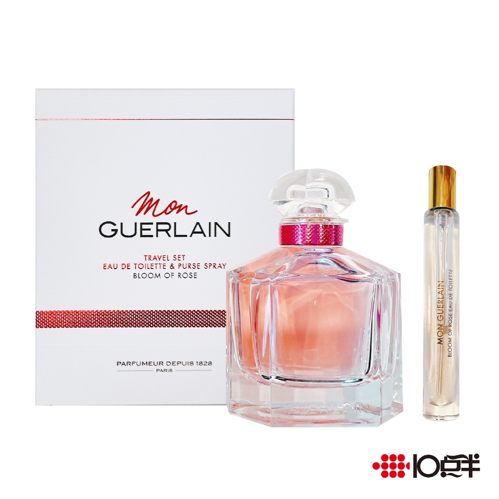 GUERLAIN 嬌蘭 我的印記玫瑰 女性淡香水 100ml 禮盒（兩件組）〔 10點半香水美妝 〕