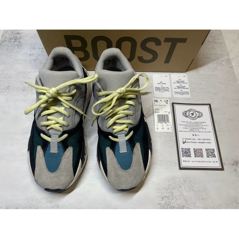 二手 adidas YEEZY BOOST 700 WAVE RUNNER OG 初代