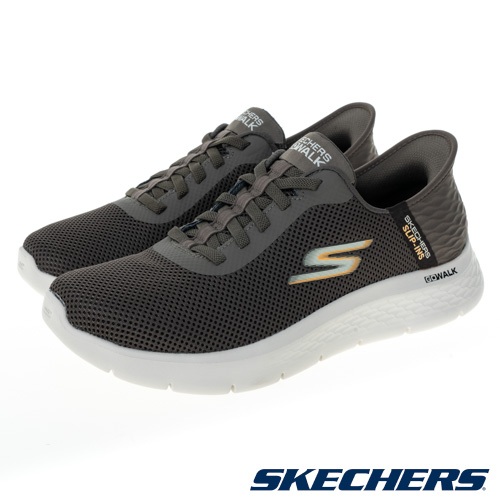 SKECHERS 男健走系列 瞬穿舒適科技 GO WALK FLEX - 216496BRN