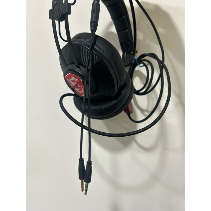 MSI H991 GAMING HEADSET 專業電競耳機 耳麥 有線耳機 麥克風