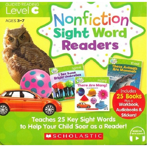 Nonfiction Sight Word Readers Level C (附StoryPlus/貼紙/25冊合售)/Liza Charlesworth eslite誠品