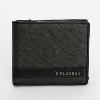 PLAYBOY - 短夾附零錢袋 Defense系列 - 黑色/141-0113-09-2 NT$2280