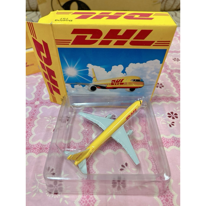 星星女孩的雜貨鋪 DHL 鐵 飛機模型 收藏品 擺件 模擬飛機