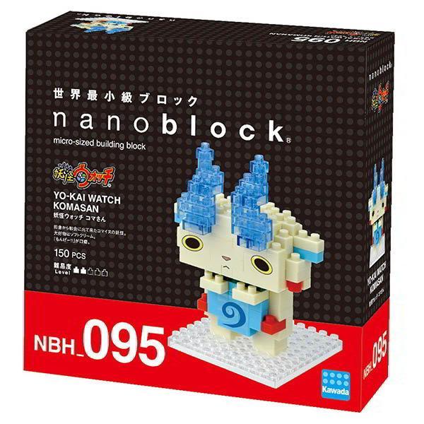 [玩樂高手附發票] 河田積木 nanoblock 積木 NBH-095 妖怪手錶-小石獅