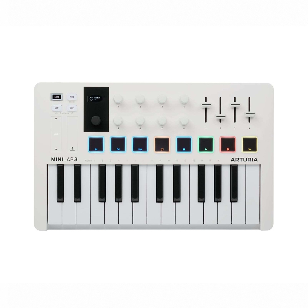 音樂聲活圈 | Arturia MiniLab 3 25鍵 MIDI 主控鍵盤 原廠公司貨 全新