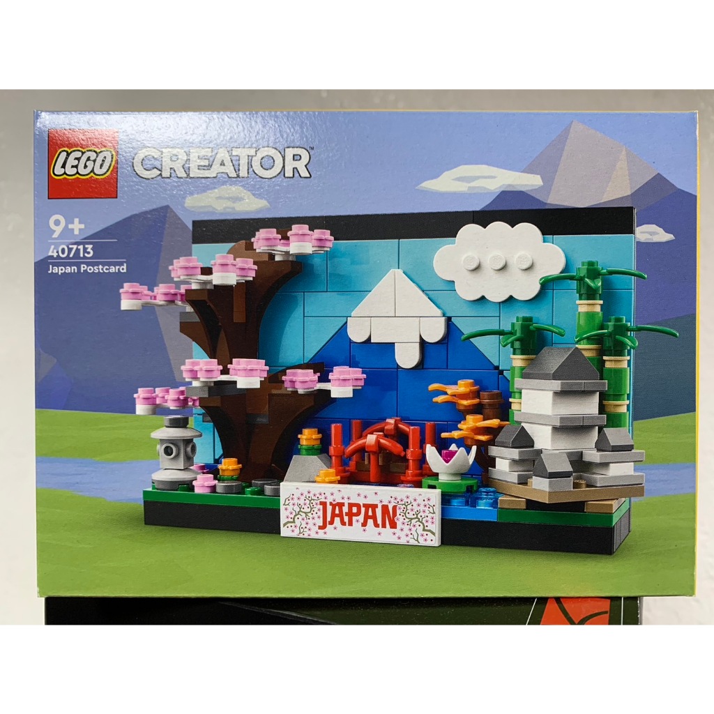 【Meta Toy】LEGO樂高 CREATOR系列 40713 日本 明信片 Japan