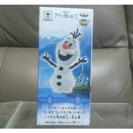 日版 全新 冰雪奇緣 wcf 雪寶 景品 冰雪奇緣 雪寶