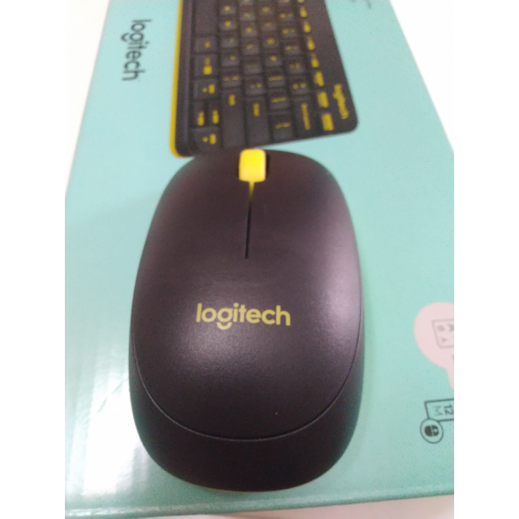 羅技 Logitech M212 無線滑鼠 有接收器 (近全新) mk240鍵盤滑鼠組 (僅有滑鼠和接收器)