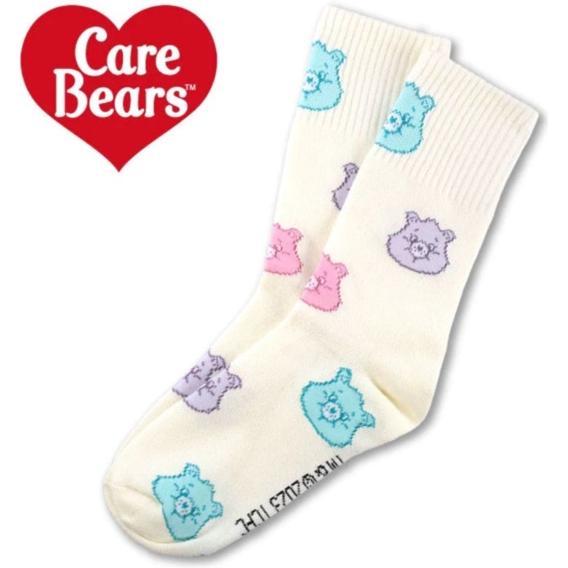 日本真心熊 care bear 襪子 長襪 穿搭