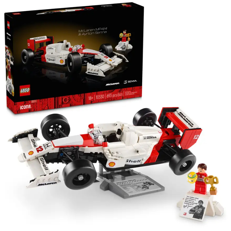 【台南樂高 益童趣】LEGO 10330 麥拉倫 McLaren MP4/4 艾爾頓·冼拿 樂高® Icons