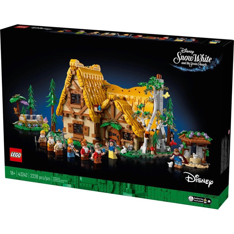《蘇大樂高》LEGO 43242 白雪公主 小矮人 迪士尼(全新)