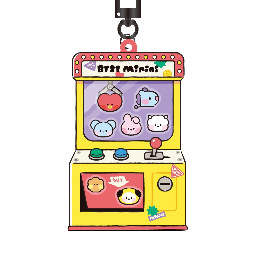 ❤️❤️哈日韓偶像明星雜物店❤️❤️一卡通 - BT21 minini《同樂會》3D造型現貨夾娃娃機一卡通捷運卡公車悠遊