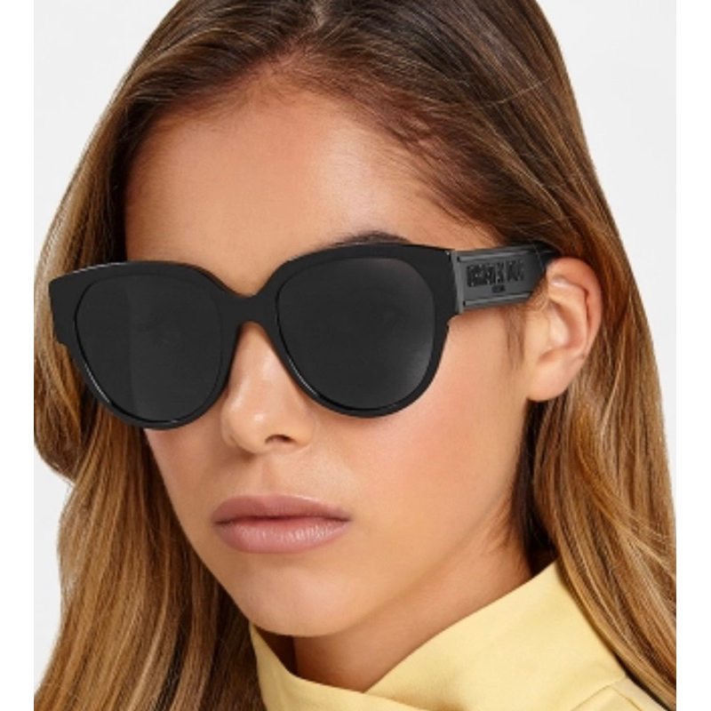 全新  DIOR Id2 Oval-frame Sunglasses 黑框眼鏡墨鏡